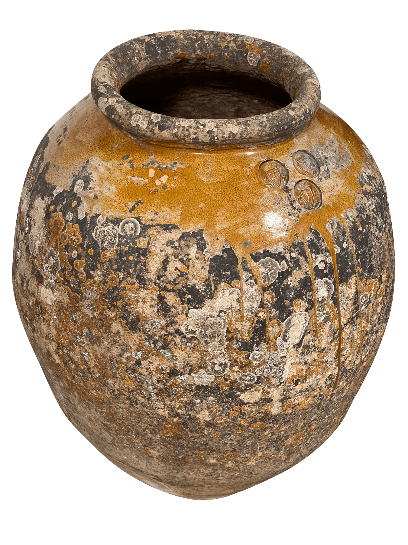 16th Century Exceptional Large Biot Oil Vessel Jar