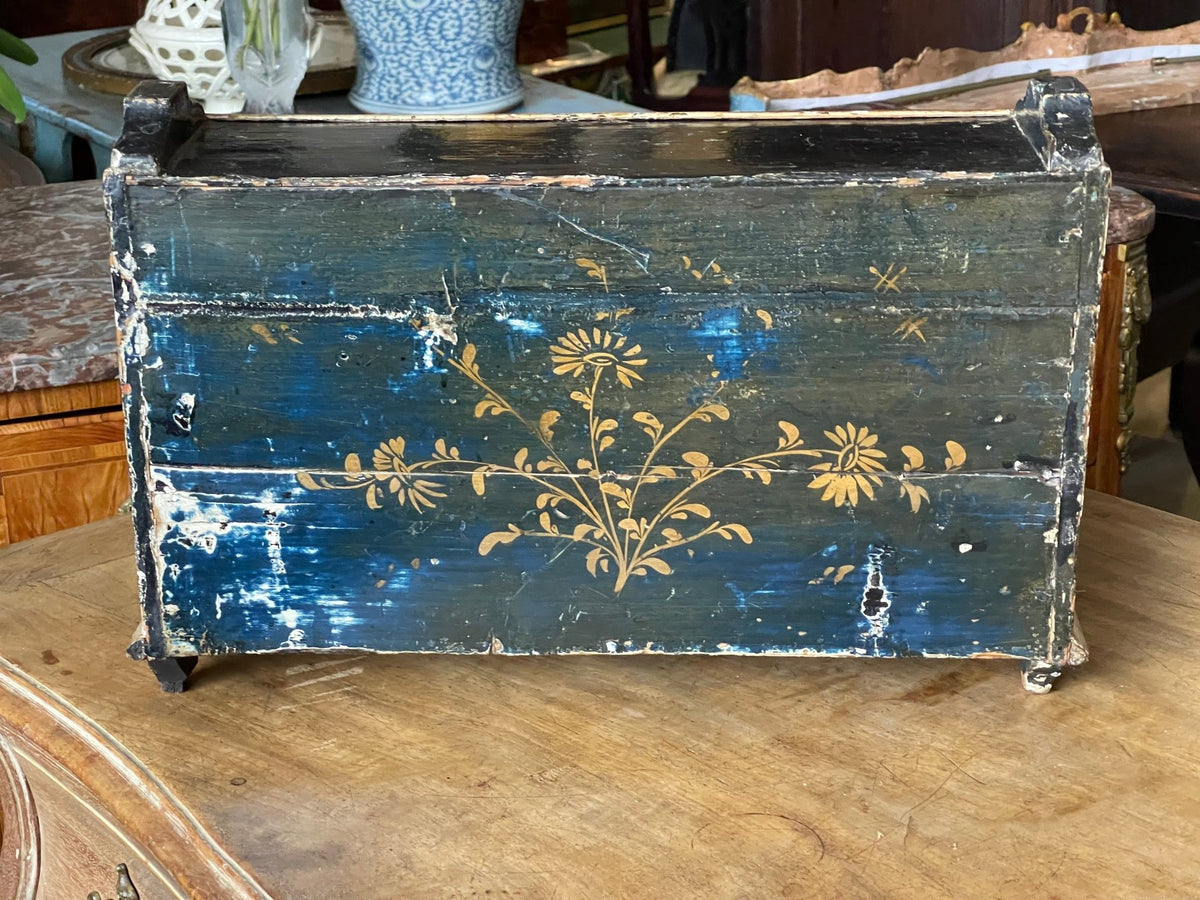 18TH CENTURY ENGLISH CHINOISERIE TABLE DESK - Helen Storey Antiques