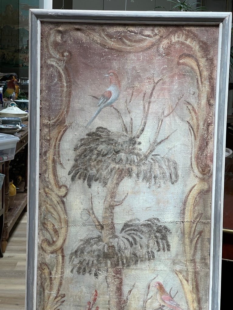 18th Century Framed French Screen Panel - Helen Storey Antiques