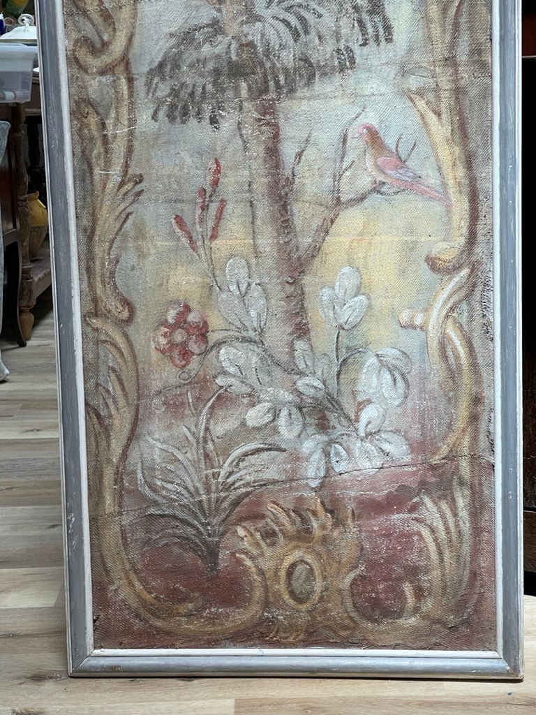 18th Century Framed French Screen Panel - Helen Storey Antiques