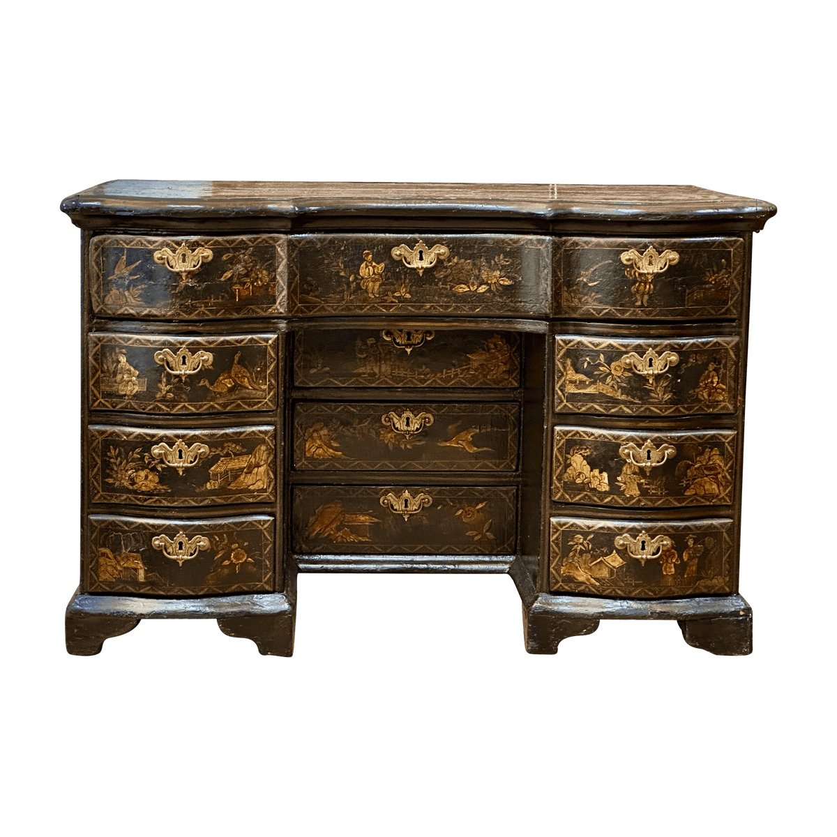 18th Century French Louis XV Chinoiserie Desk - Helen Storey Antiques