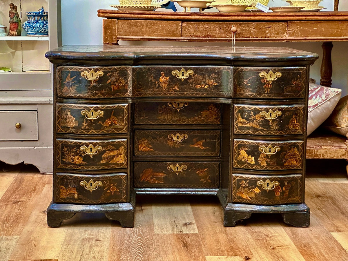 18th Century French Louis XV Chinoiserie Desk - Helen Storey Antiques