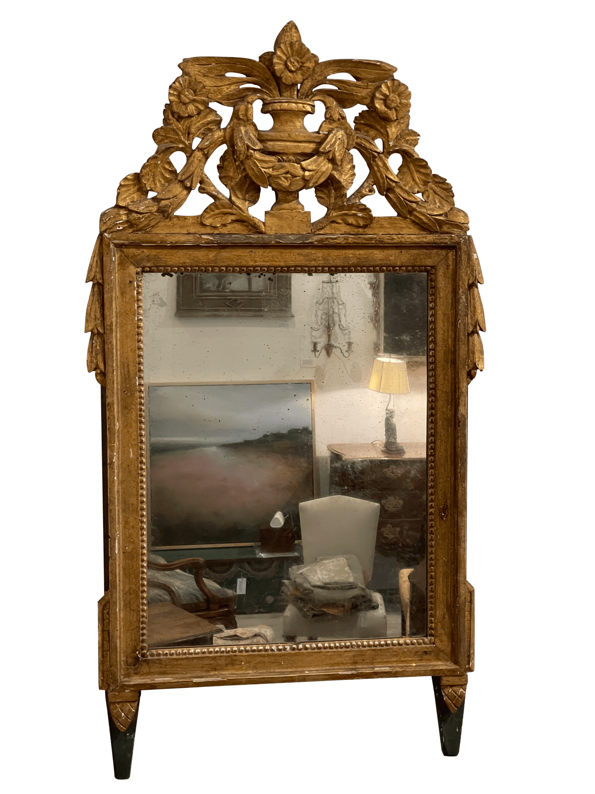 18TH CENTURY FRENCH LOUIS XVI MIRROR - Helen Storey Antiques