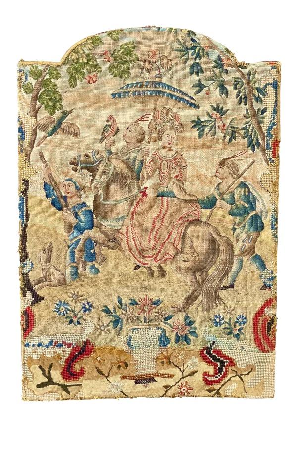 18TH CENTURY FRENCH NEEDLEWORK