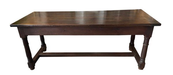 18TH CENTURY FRENCH OAK FARM TABLE - Helen Storey Antiques