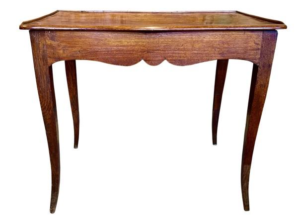 18TH CENTURY FRENCH PROVINCIAL walnut ESCRITOIRE SIDE TABLE - Helen Storey Antiques