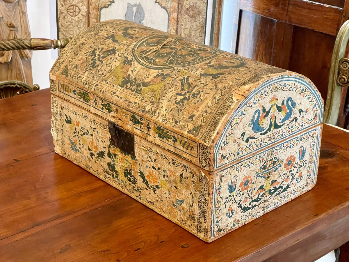 18th Century French Wallpaper Box - Helen Storey Antiques