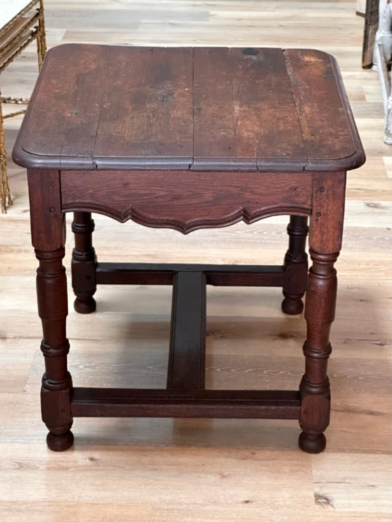 18th Century French Walnut Side Table - Helen Storey Antiques