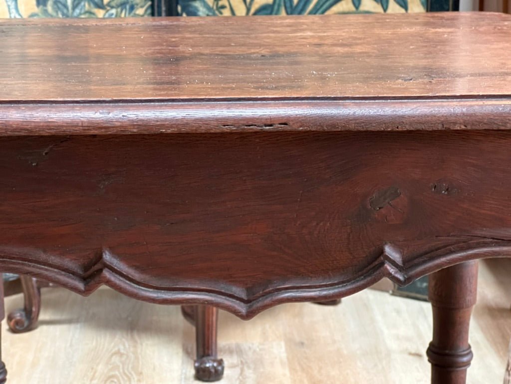 18th Century French Walnut Side Table - Helen Storey Antiques