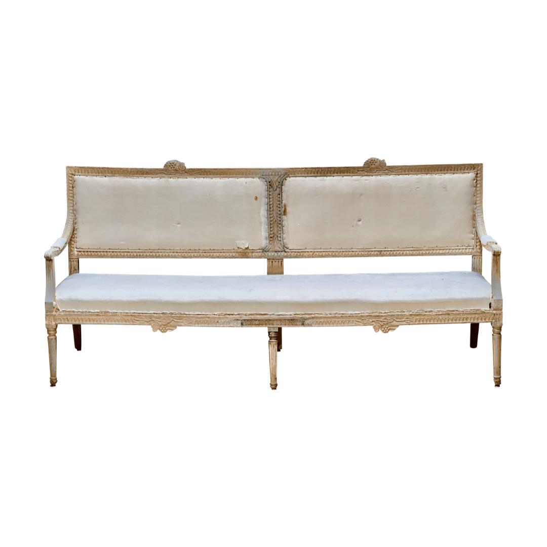 18th Century Gustavian Settee/Bench - On Hold