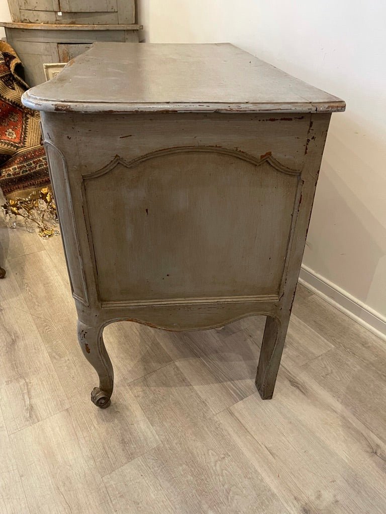 18th Century Painted French Provincial Commode - Helen Storey Antiques