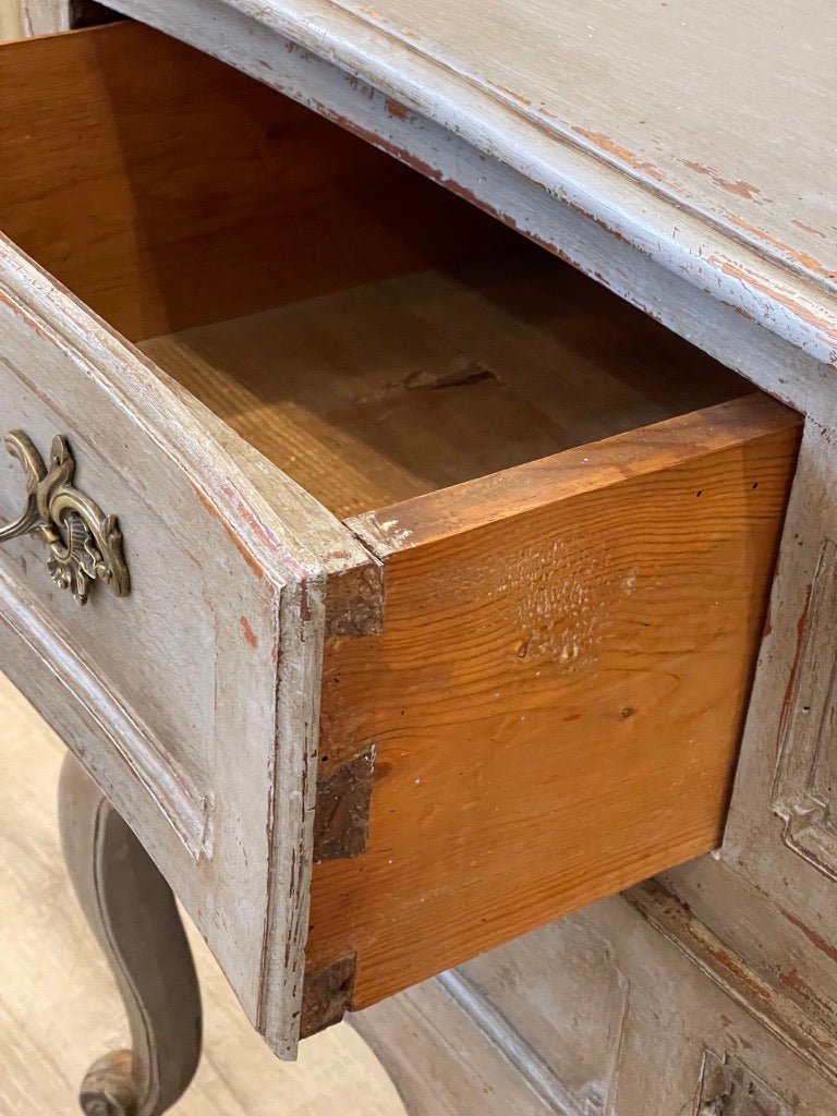 18th Century Painted French Provincial Commode - Helen Storey Antiques