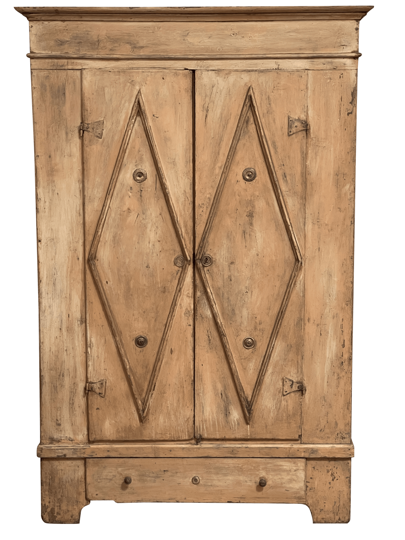 18th Century Rare Provincial Italian Armoire