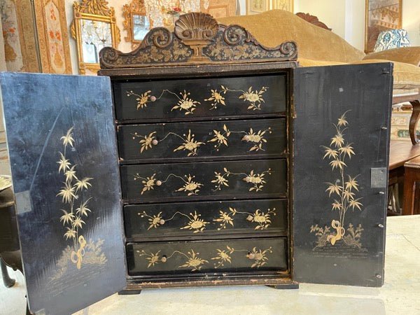 19th Century Chinese Export Table Cabinet - Helen Storey Antiques