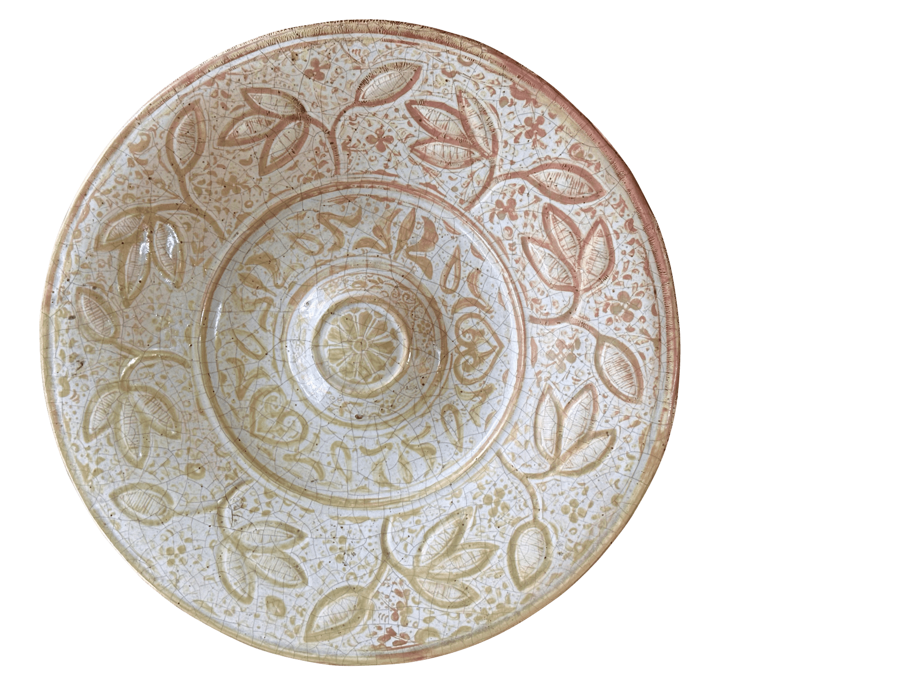 19th Century Toledo España Hispano Moresque Charger, Spain