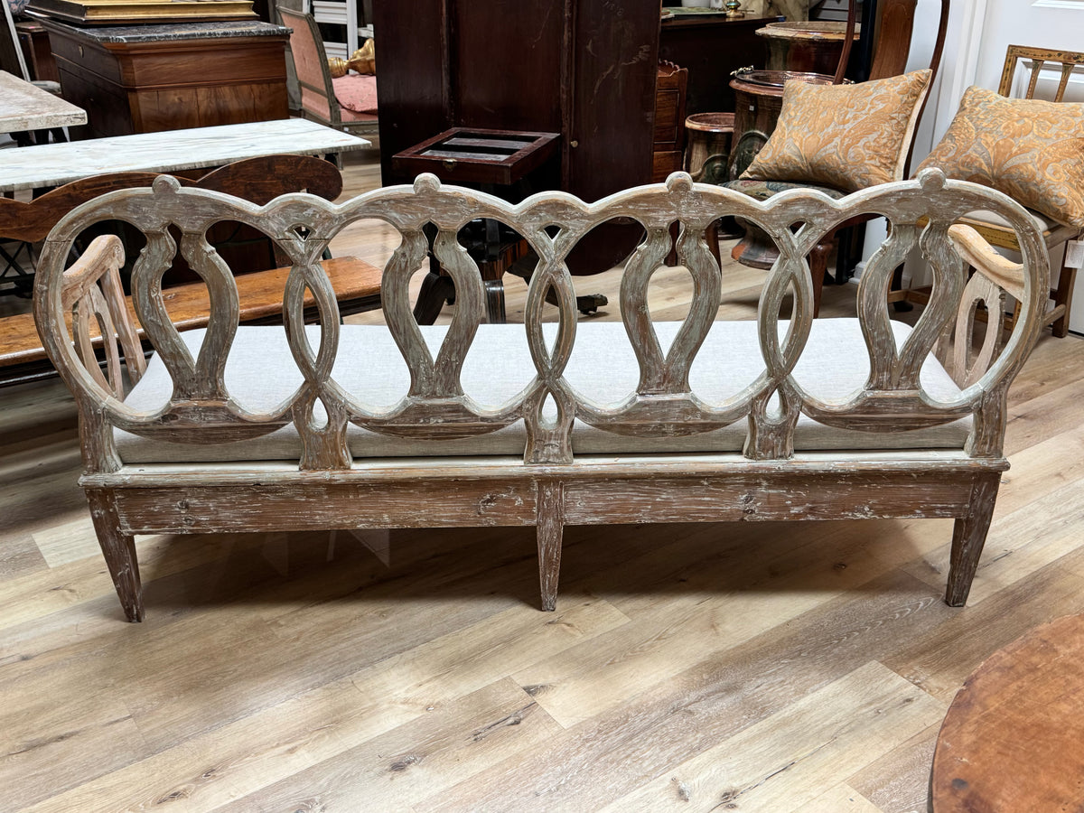 Spectacular Gustavian Period Settee