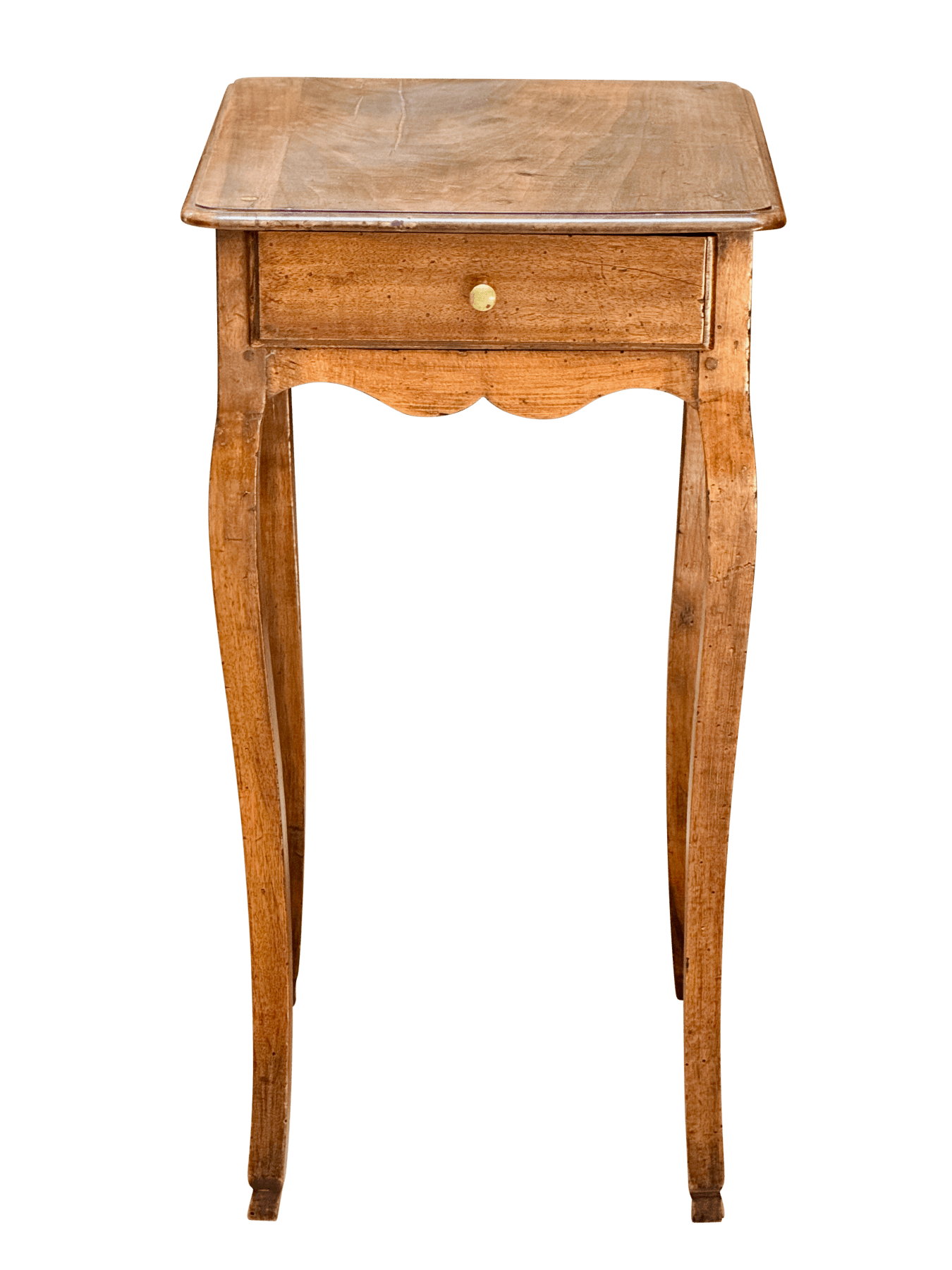 A charming, small Louis XV Provincial walnut occasional table