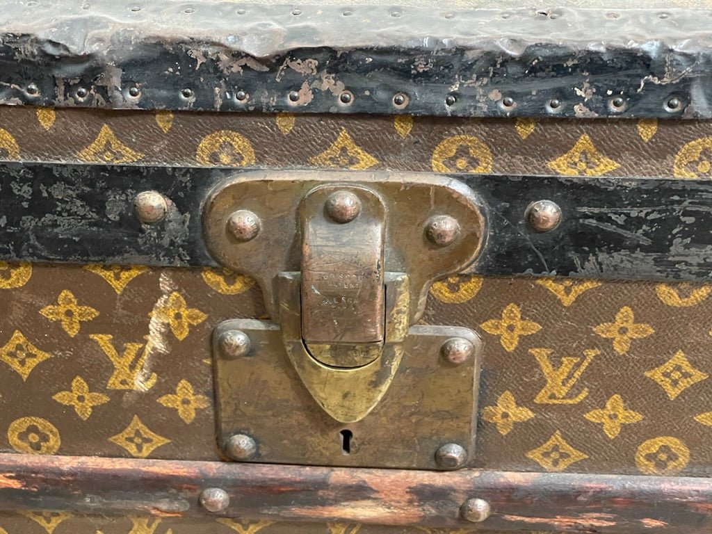 Early Louis Vuitton Steamer Trunk, C. 1910 - Helen Storey Antiques