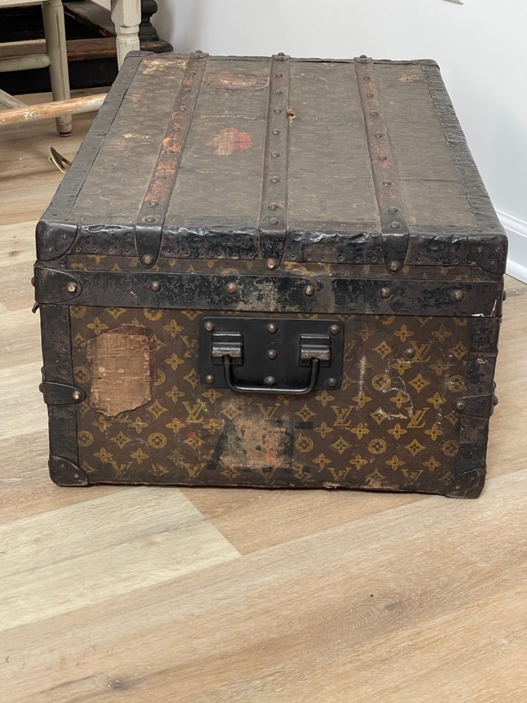 Early Louis Vuitton Steamer Trunk, C. 1910 - Helen Storey Antiques