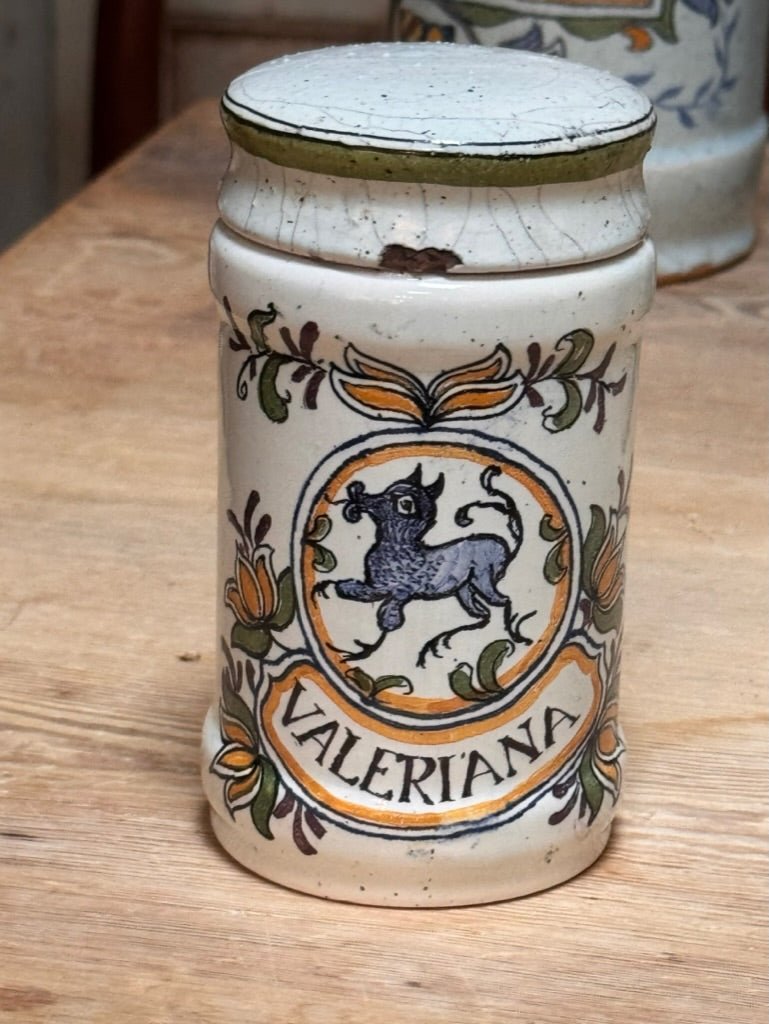 Eighteenth Century Pharmacy Apothecary Herb Jars - Helen Storey Antiques