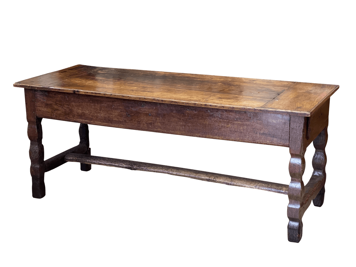 Exceptional Rustic 17th Century French Provincial Farm or Work Table - Helen Storey Antiques