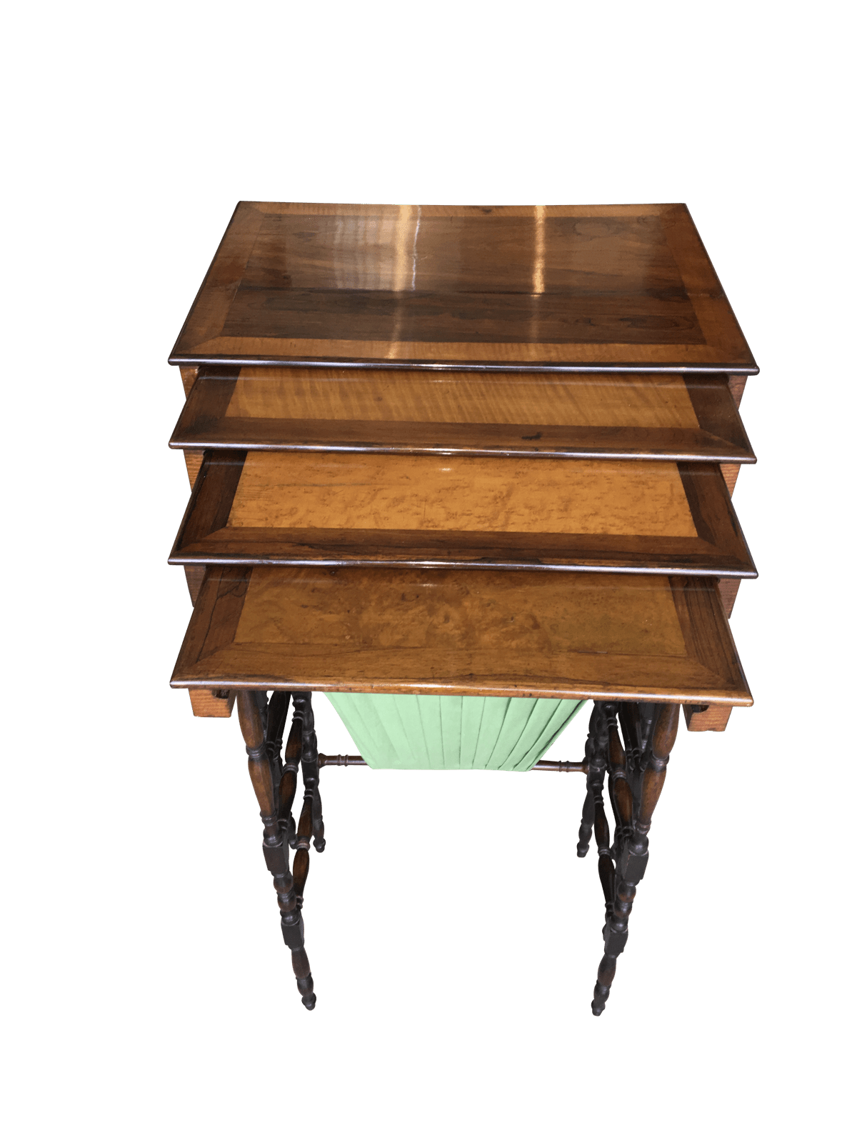 Fine Regency Set of Nesting Tables - Specimen Tables by Gillows of Lancaster &amp; London - Helen Storey Antiques