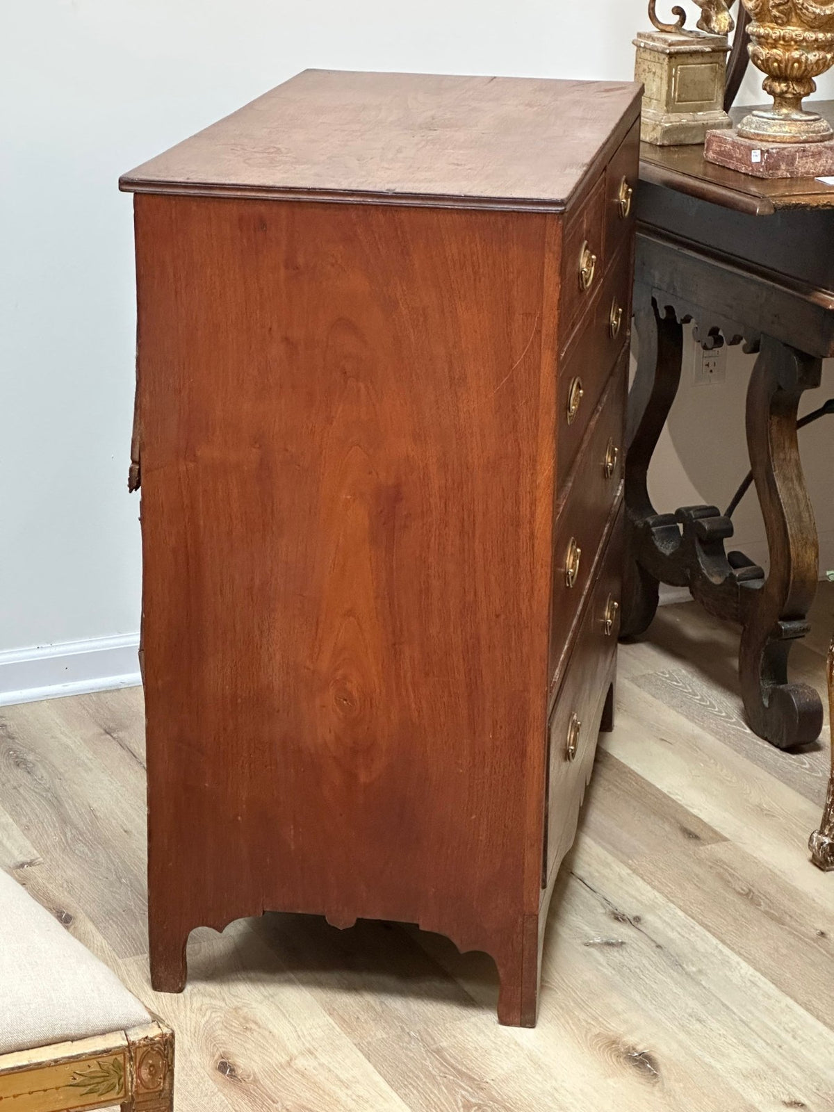 Fine Shenandoah Valley Virginia Chest of Drawers, c. 1800 - Helen Storey Antiques