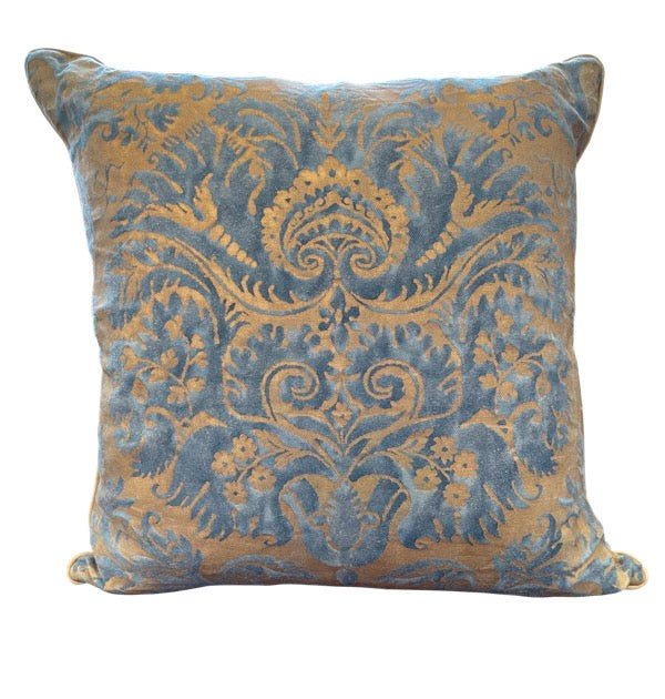 FORTUNY COTTON FRONTED PILLOW - Helen Storey Antiques