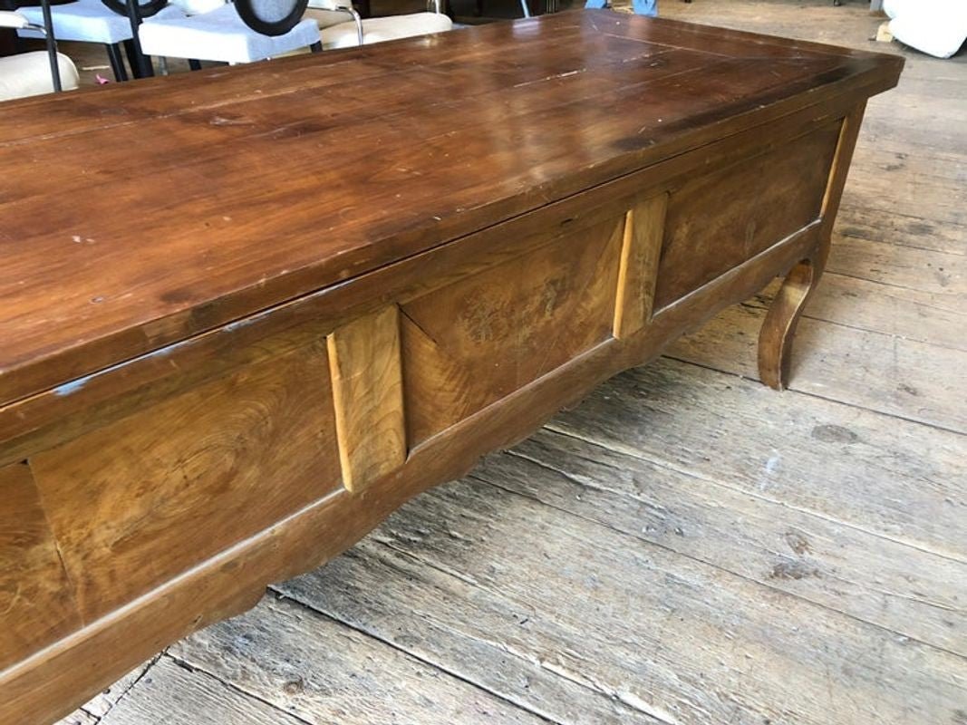 French Farm Table / Pantry or Sofa table, Louis XV - Helen Storey Antiques