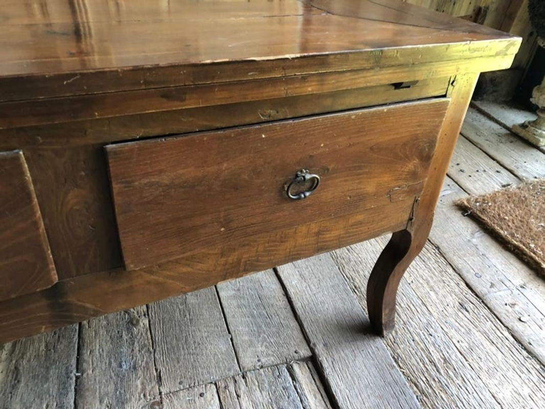 French Farm Table / Pantry or Sofa table, Louis XV - Helen Storey Antiques