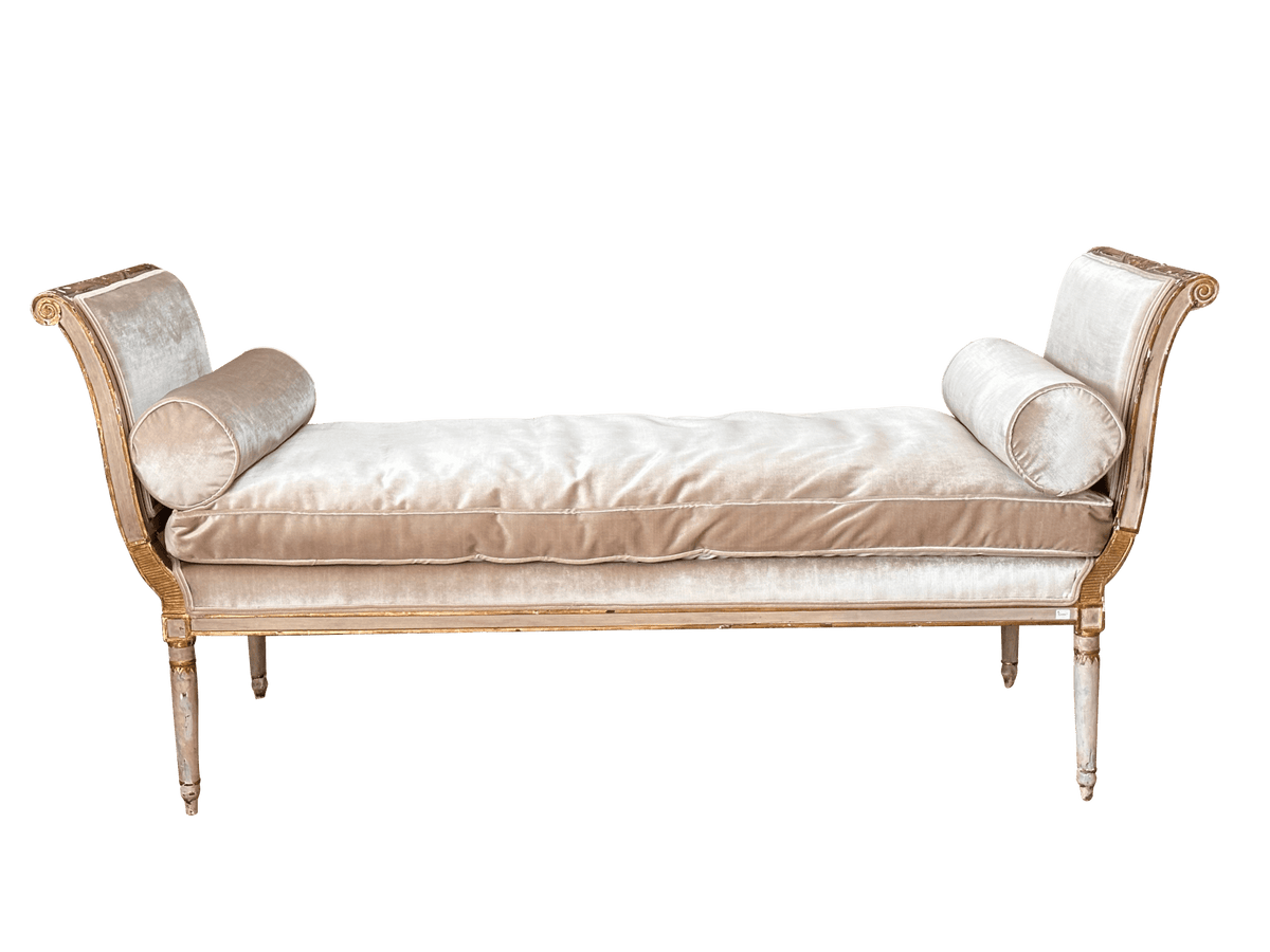 French Louis XV Style Daybed, Early 19th Century - Helen Storey Antiques