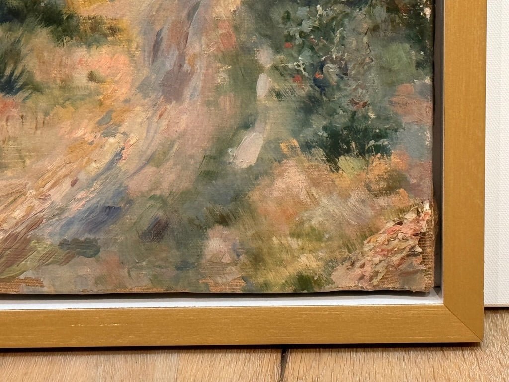 French Provencal Landscape with Goats - Helen Storey Antiques