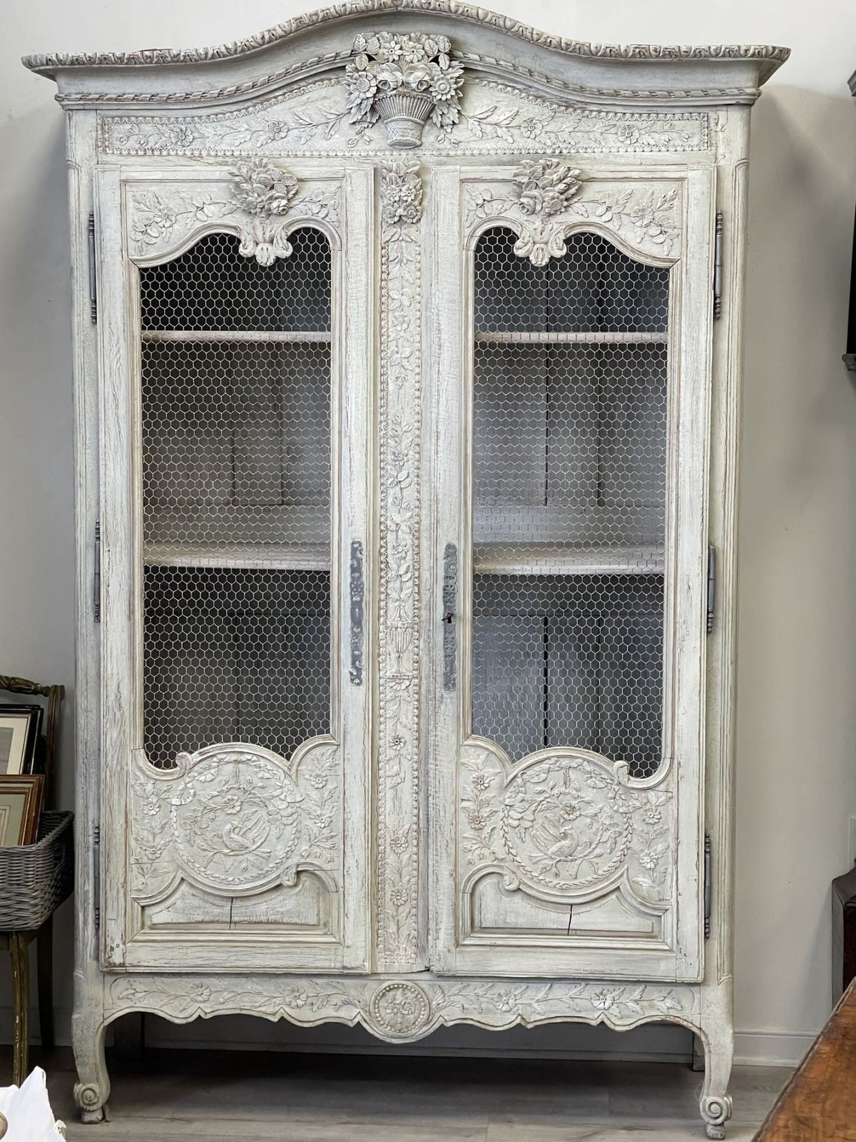 French Provincial Armoire, 19th century - Helen Storey Antiques