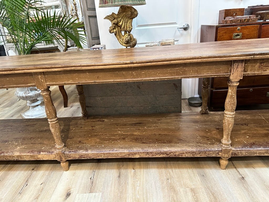 French Provincial Draper&#39;s Table, 19th Century - Helen Storey Antiques