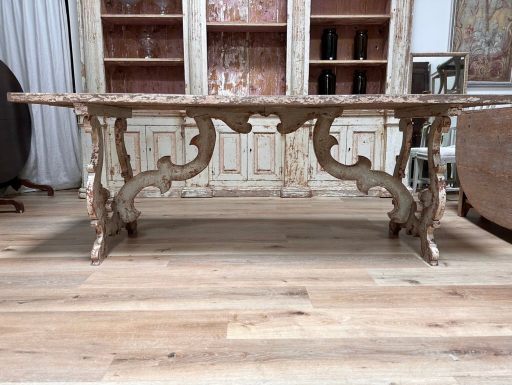 Italian Dining Table or Console, Sofa Table, 18th - 19th Century - On Hold - Helen Storey Antiques