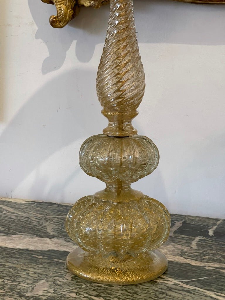 ITALIAN MID - CENTURY MURANO LAMP BY BAROVIER ET TOSO - Helen Storey Antiques