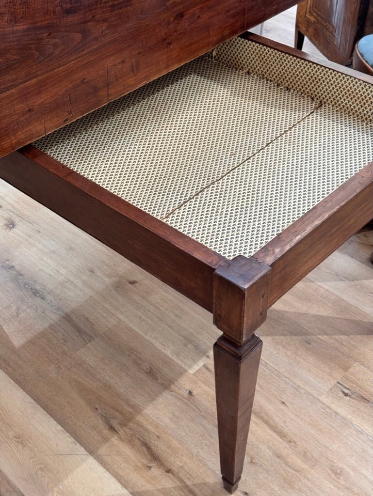 Italian Walnut Rectangular Dining Table, 19th Century, possibly earlier - Helen Storey Antiques