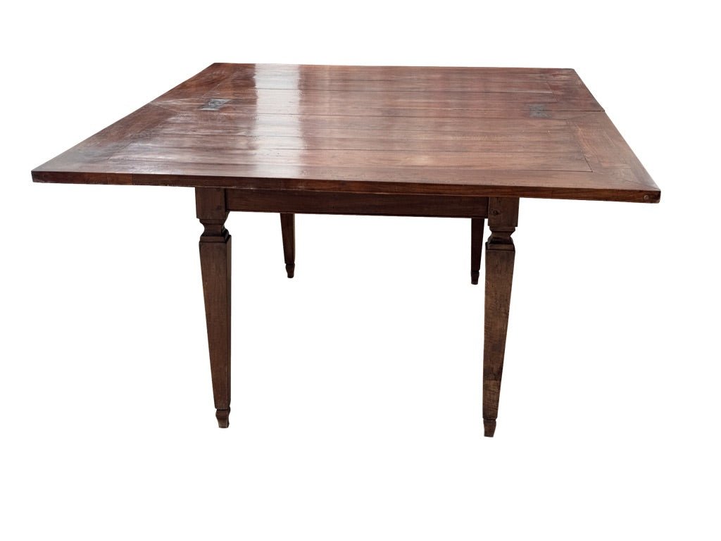 Italian Walnut Rectangular Dining Table, 19th Century, possibly earlier - Helen Storey Antiques