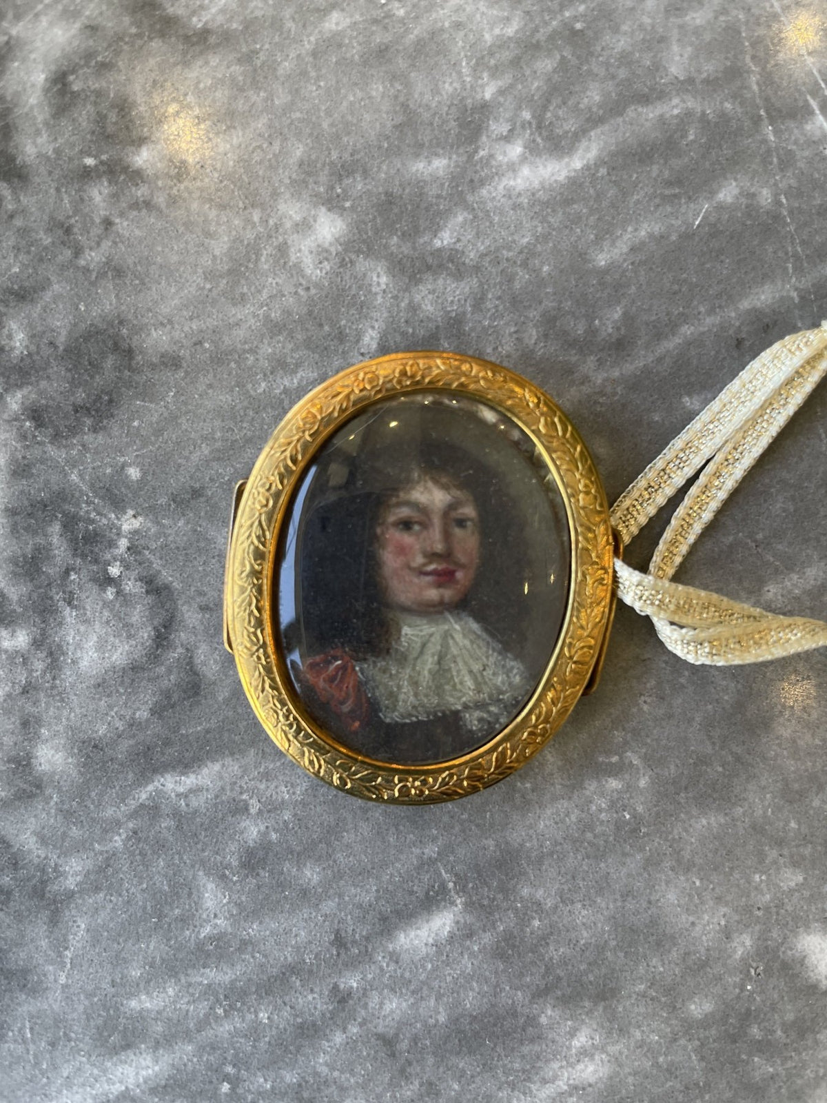 King Charles II of England, Portrait Miniature - Helen Storey Antiques