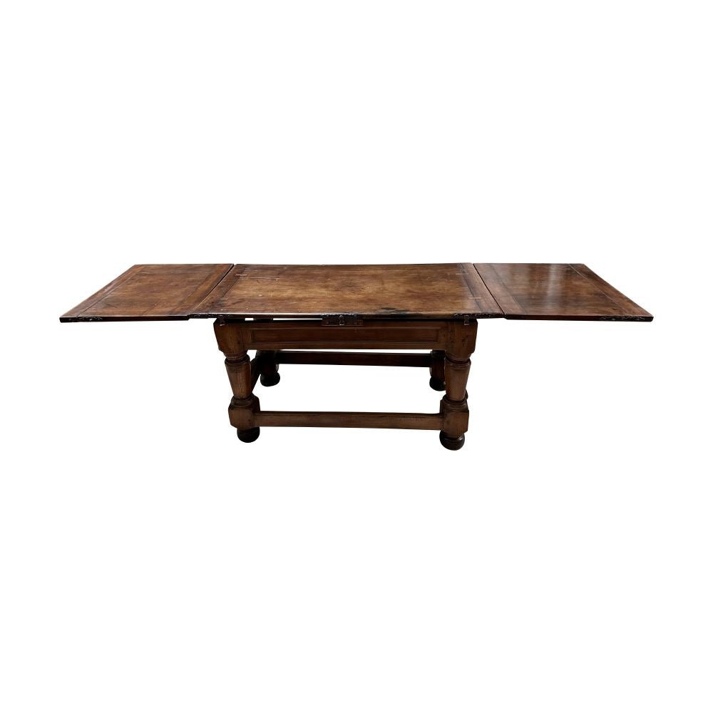 Late 16th - early 17th Century French Walnut Extending Table - Helen Storey Antiques