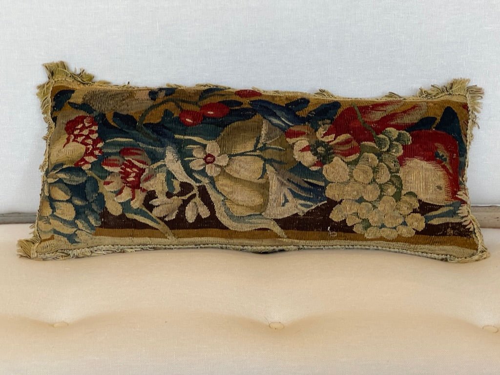 Late 17th Century Flemish Tapestry Panels Stuffed as Cushions - Helen Storey Antiques