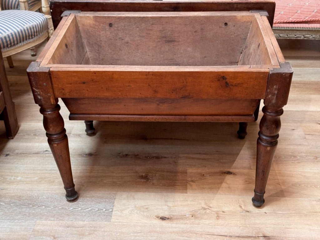 Late 18th - early 19th French Provincial walnut dough table - Helen Storey Antiques