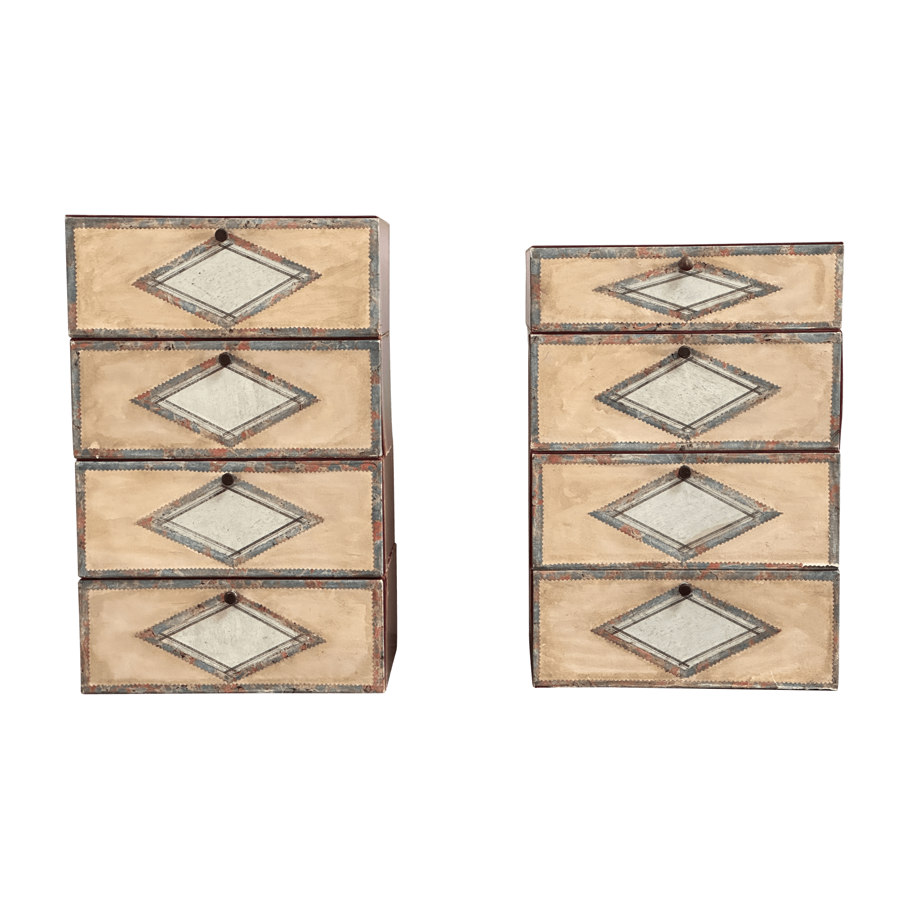 Late 19th Century French Cardboard File Boxes