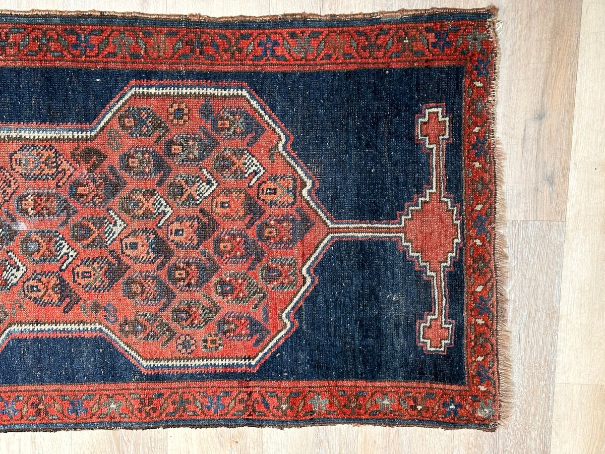 Late 19th - Early 20th Century Antique Northwest Persian Runner - Helen Storey Antiques