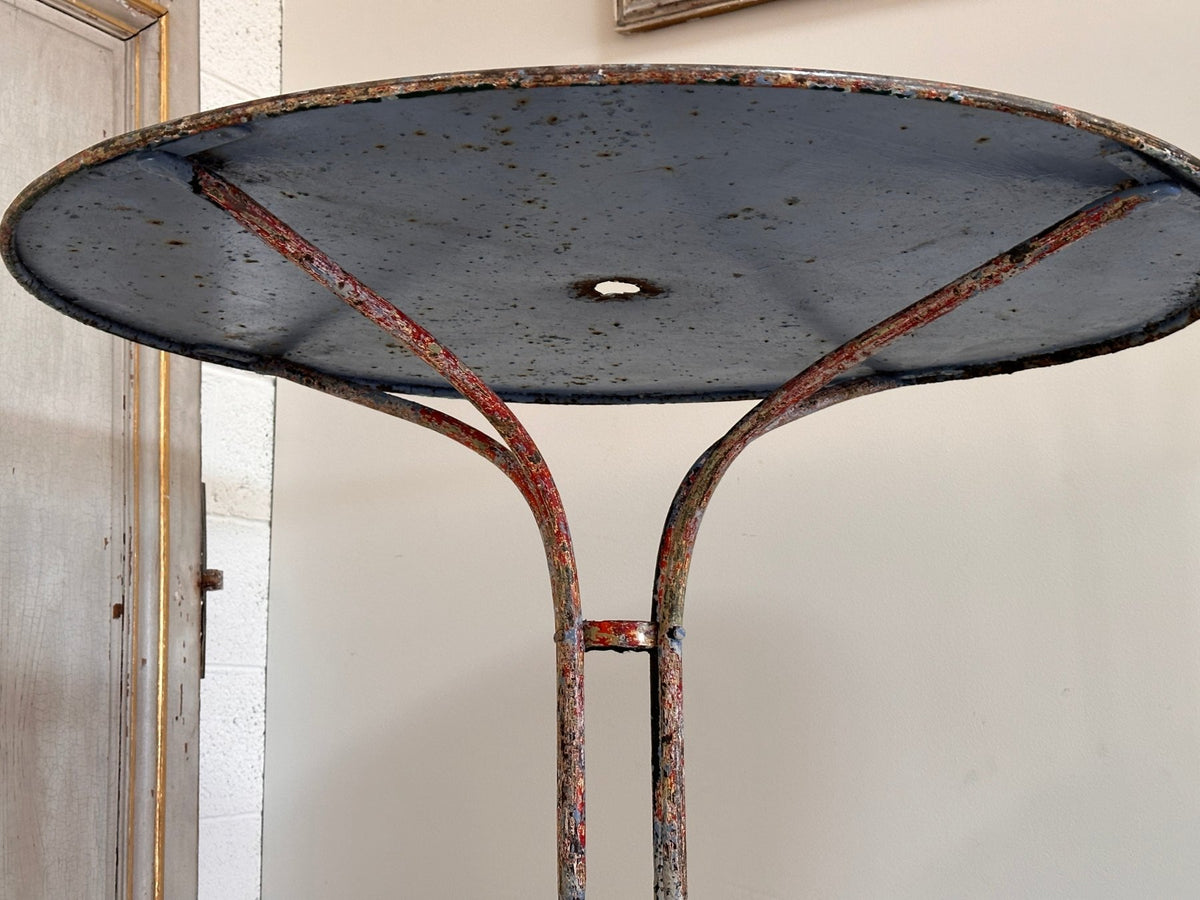 Late 19th - early 20th Century French Café Table, polychrome - Helen Storey Antiques