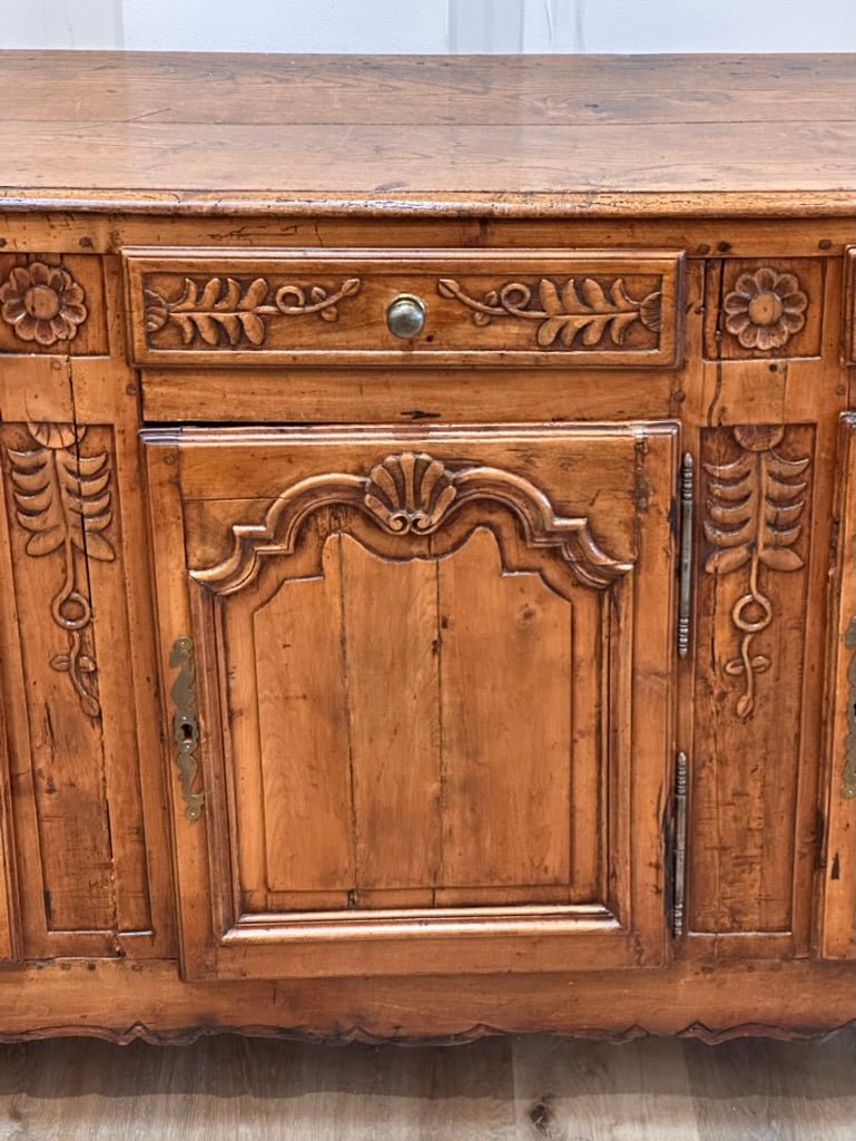 Louis XV Provincial Chestnut Sideboard or Enfilade - Helen Storey Antiques