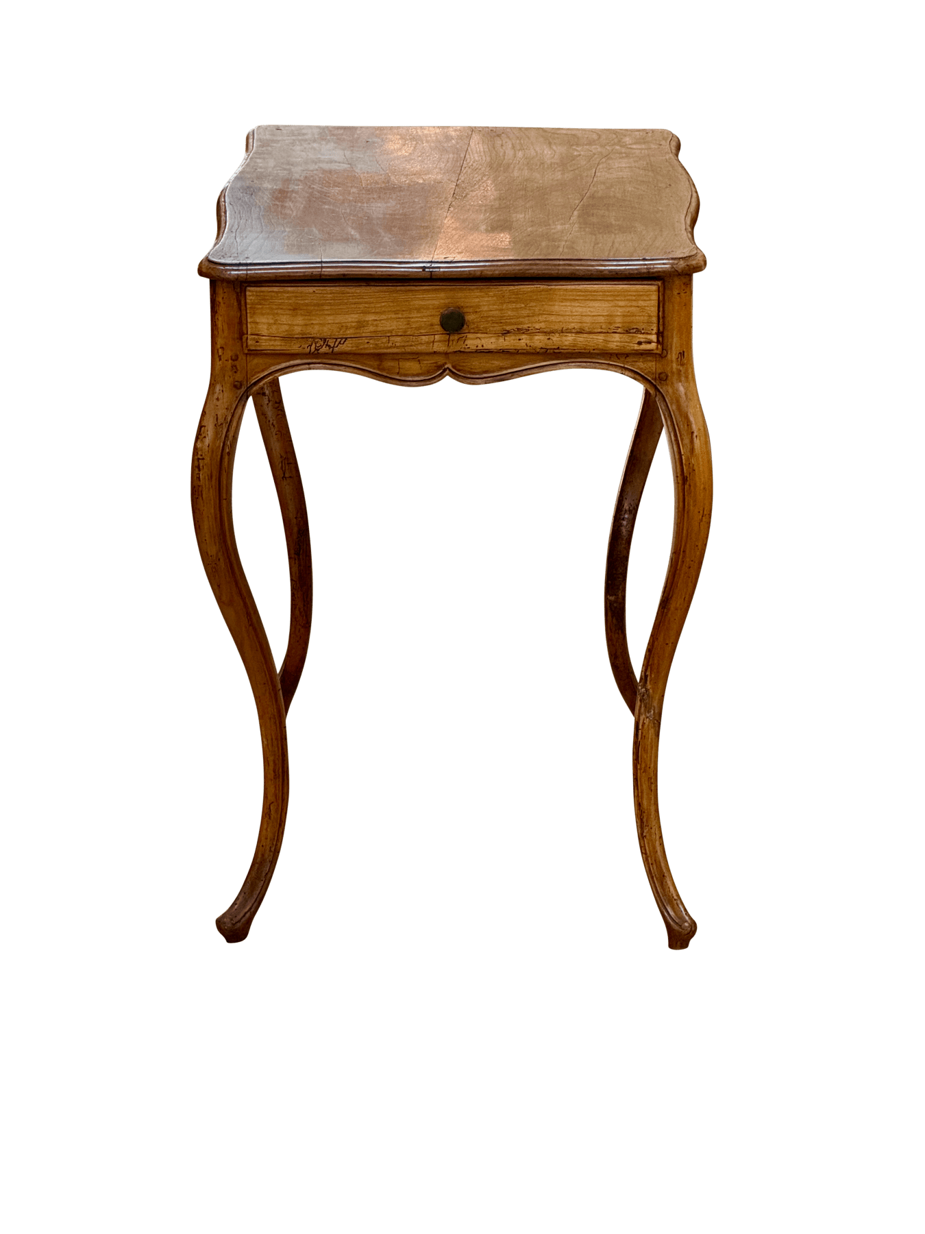 Louis XV Provincial fruitwood side table mid 18th century