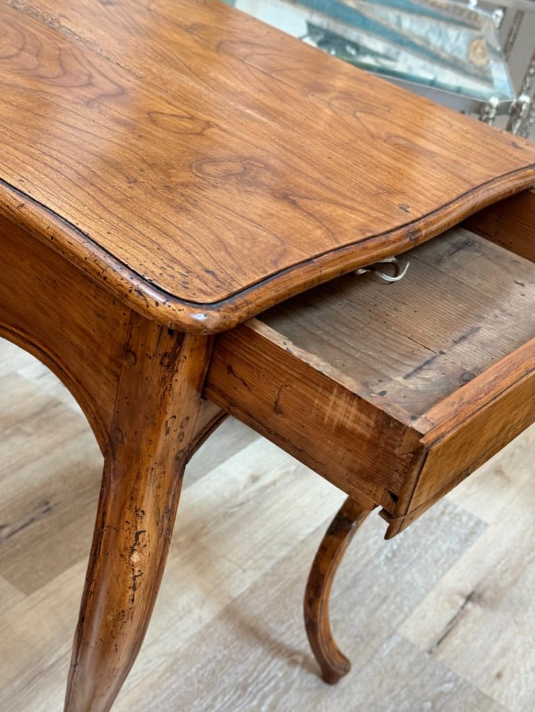 Louis XV Provincial fruitwood side table mid 18th century - Helen Storey Antiques