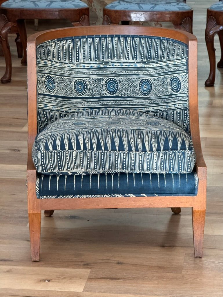 Mid - Century Barrel Chair - Helen Storey Antiques