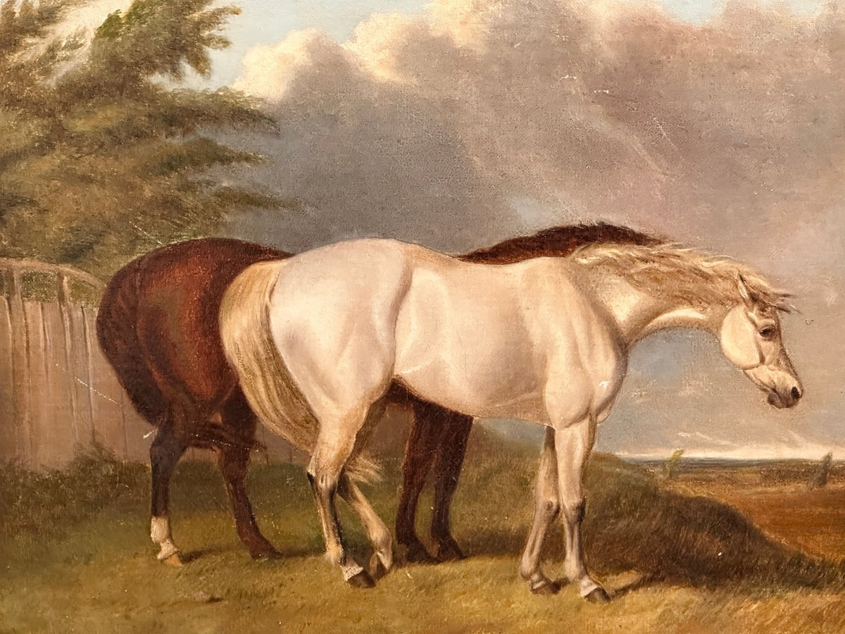 Oil on Canvas, School of George Stubbs, c. 1780, Framed - Helen Storey Antiques